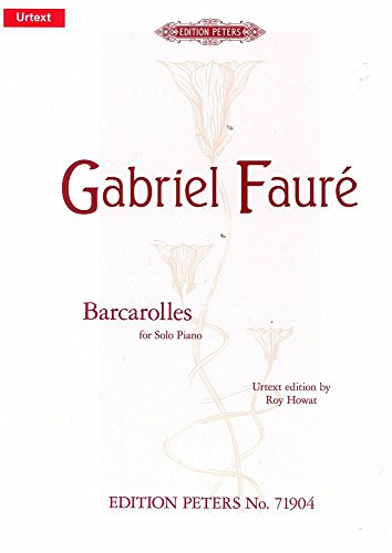 Barcarolles, Klavier: Urtext (Edition Peters)